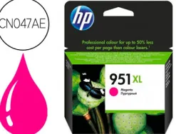 Cartouche hp 951xl jet d'encre cn047ae couleur magenta haute capacité 1500p