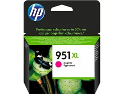 Cartouche hp 951xl jet d'encre cn047ae couleur magenta haute capacité 1500p