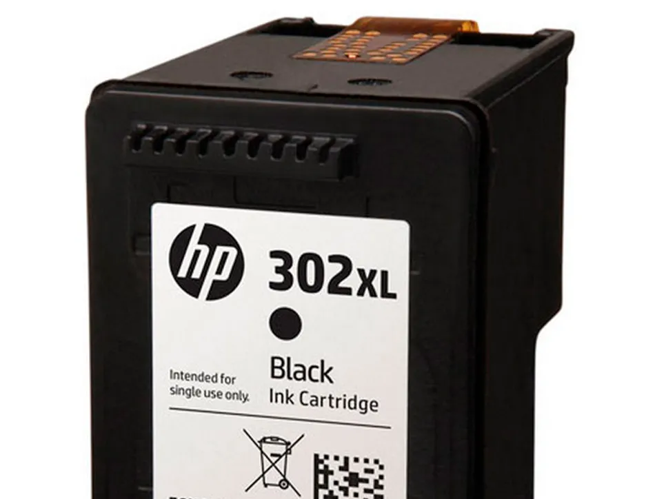 Cartouche hp 302xl jet d'encre fau68ae couleur noir 480p