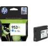 Cartouche hp 953xl jet d'encre f6u16ae couleur cyan 1450p