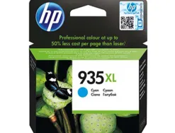 Cartouche hp 935xl jet d'encre c2p24ae couleur cyan haute capacité 825p