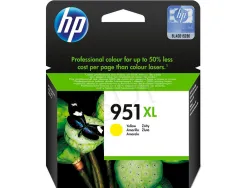 Cartouche hp 951xl jet d'encre cn048ae couleur jaune haute capacité 1500p