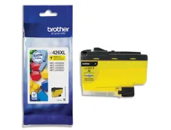 Cartouche jet d encre brother lc426xly jaune