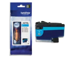 Cartouche jet d'encre brother lc427xlc 5000 pages couleur cyan