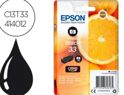 Cartouche jet d'encre epson 33 expression xp-635 / 830 / xp-530 / 540 / 630 / 635 / 640 / 645 / 830 / 900 noir