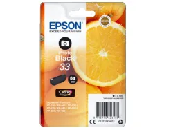 Cartouche jet d'encre epson 33 expression xp-635 / 830 / xp-530 / 540 / 630 / 635 / 640 / 645 / 830 / 900 noir