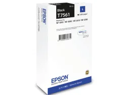 Cartouche jet encre epson t7561 hc original c13t75544010 couleur noir
