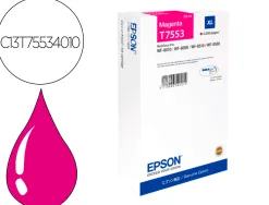 Cartouche jet encre epson t7553 hc original c13t75534010 couleur jaune