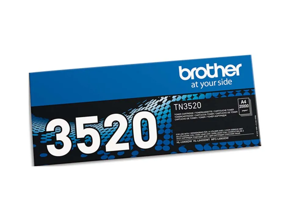 Cartouche laser brother tn3520 20000 pag
