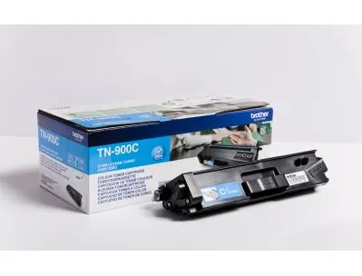 Cartouche laser brother tn900c couleur cyan 6000 pag
