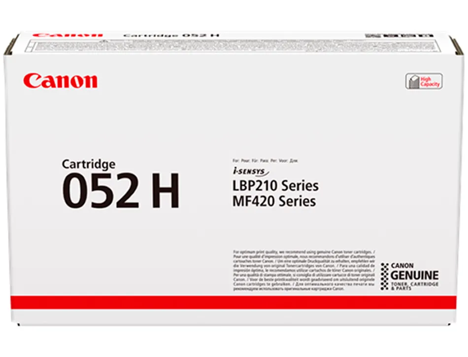Cartouche laser canon crg 052h couleur noir 9 200 pag