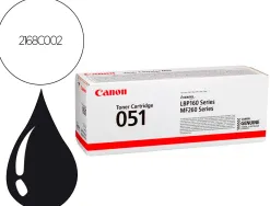 Cartouche laser canon crg 051 couleur noir 1700 pag