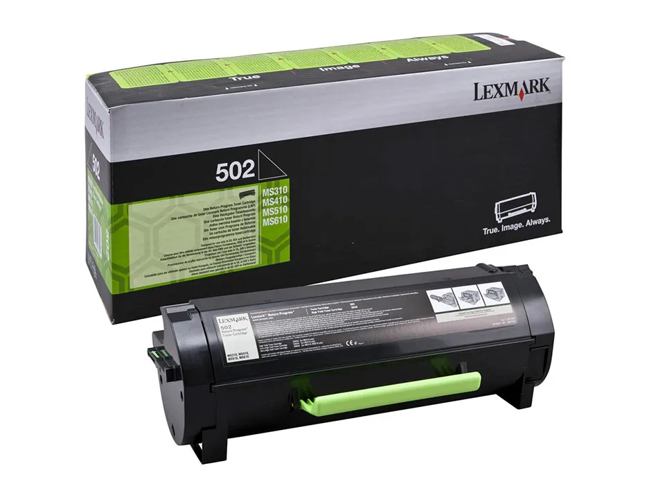 Cartouche lexmark 502 coulerur noir
