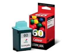 Cartouche lexmark jet d'encre 17g0060e 3 couleurs cyan magenta jaune