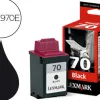 Cartouche lexmark jet d'encre 12ax970e couleur noir haute capacité 600p