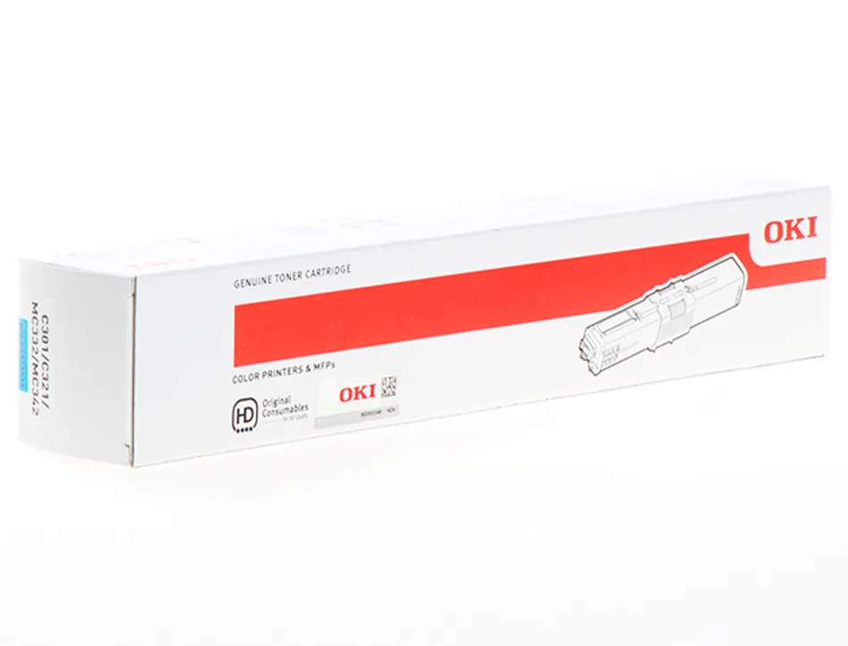 Cartouche oki mc332/c300series couleur cyan 1500 pag