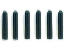 Cartouche pelikan courte standard noir étui 6 unités