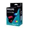 Cartouche philips jet d'encre pfa434 3 couleurs cyan magenta jaune 150p