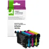 Cartouche q-connect jet d'encre compatible epson 503xl couleur noir/cyan/magenta/jaune pack