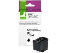 Cartouche q-connect jet d'encre compatible hp 305xl 650p couleur noir