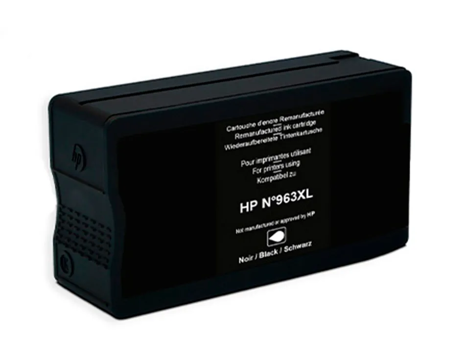 Cartouche q-connect jet d'encre compatible hp 963xl 2000p couleur noir