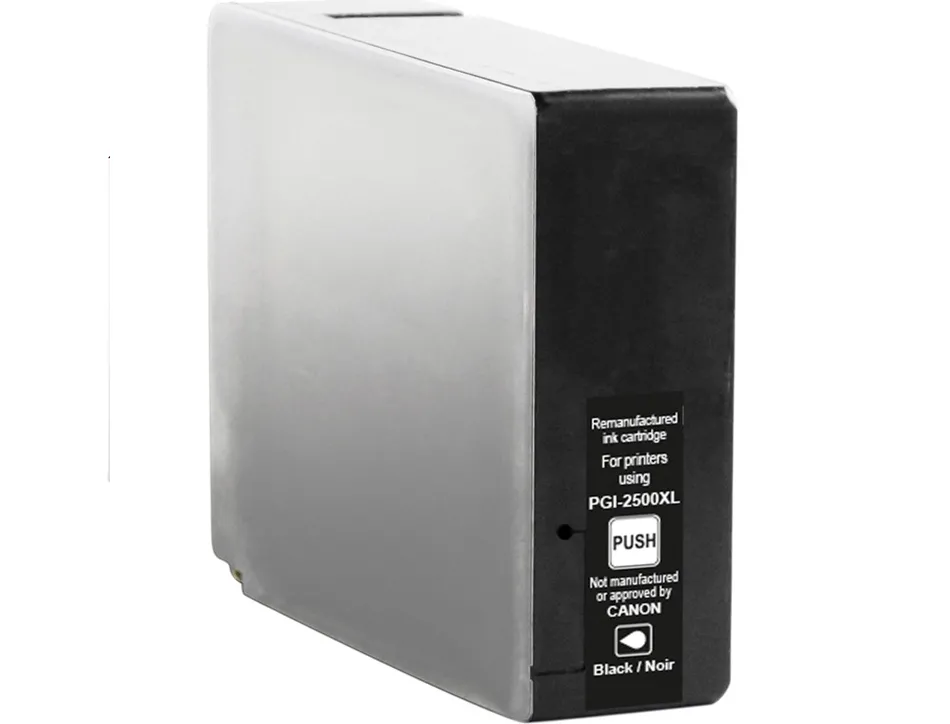Cartouche q-connect jet d'encre compatible canon pgi-2500xl 2800p coloris noir