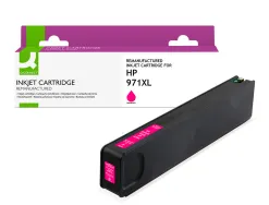 Cartouche q-connect jet d'encre compatible hp971xl 7200p coloris magenta