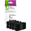 Cartouche q-connect jet d'encre compatible hp 963xl 2000p-1600p couleur noir/cyan/magenta/jaune pack