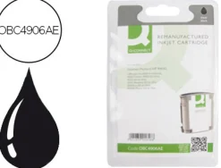 Cartouche q-connect jet d'encre compatible imprimantes hp c4906ae couleur noir 2200p