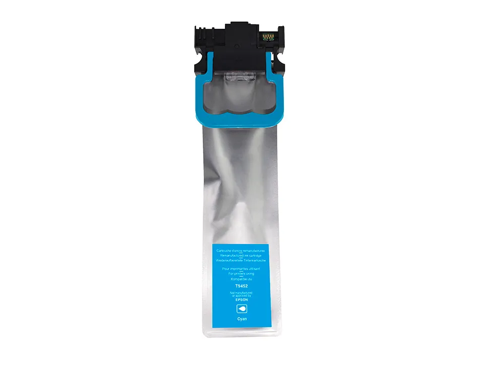 Cartouche q-connect jet d'encre compatible epson t945 6800p coloris cyan