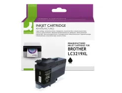 Cartouche q-connect jet d'encre compatible brother lc3239xl 6000p coloris noir