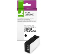 Cartouche q-connect jet d'encre compatible canon pgi-1500xl 1400p coloris noir