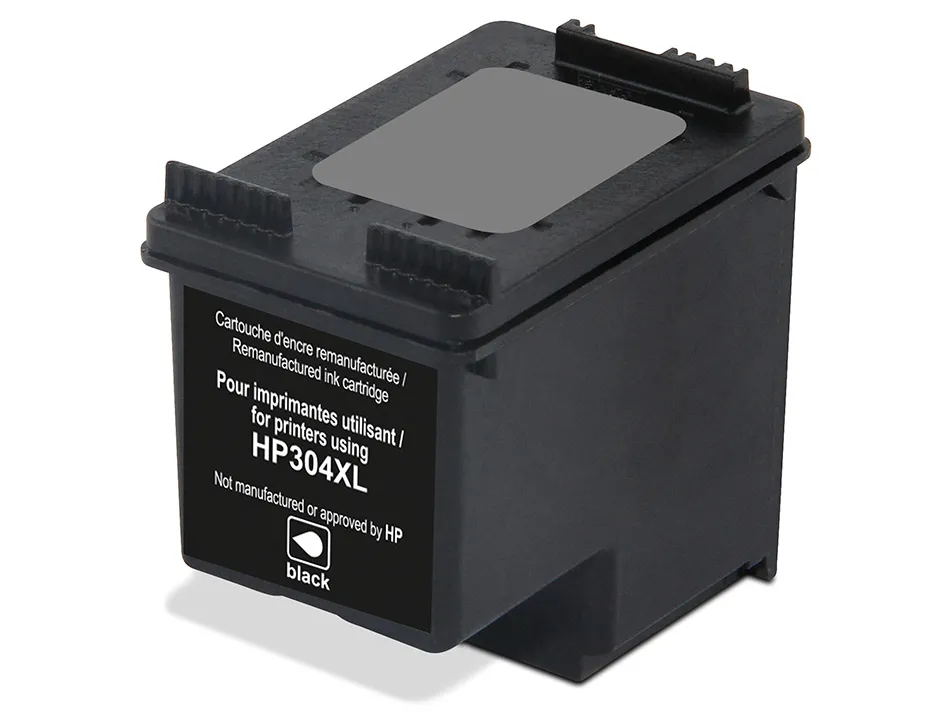 Cartouche q-connect jet d'encre compatible hp 304xl 700p couleur noir