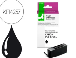 Cartouche q-connect jet d'encre compatible canon pgi-570xl 700p couleur noir