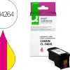 Cartouche q-connect jet d'encre compatible canon cl-546xl 400p couleur cyan/magenta/jaune