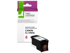 Cartouche q-connect jet d'encre compatible canon cl-546xl 400p couleur cyan/magenta/jaune