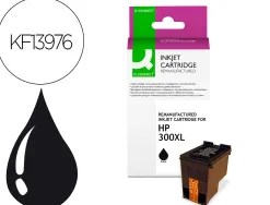 Cartouche q-connect jet d'encre compatible hp 300xl 750p couleur noir