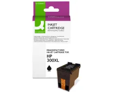 Cartouche q-connect jet d'encre compatible hp 300xl 750p couleur noir