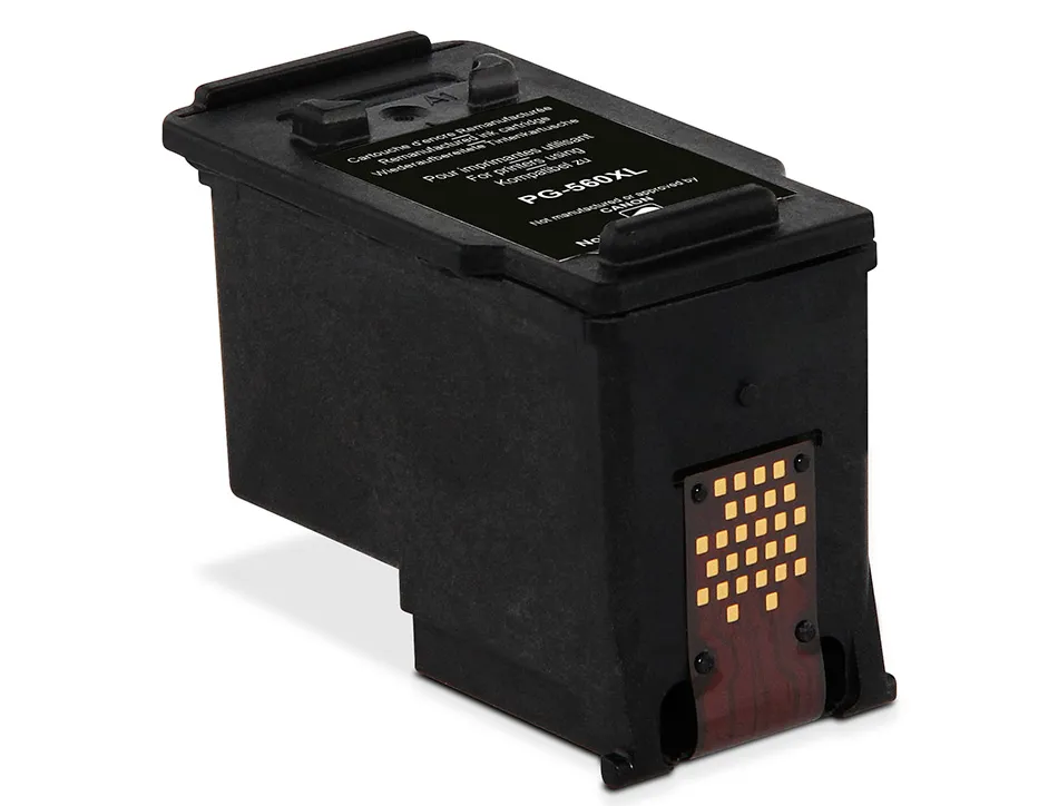 Cartouche q-connect jet d'encre compatible canon pg-560xl 750p couleur noir