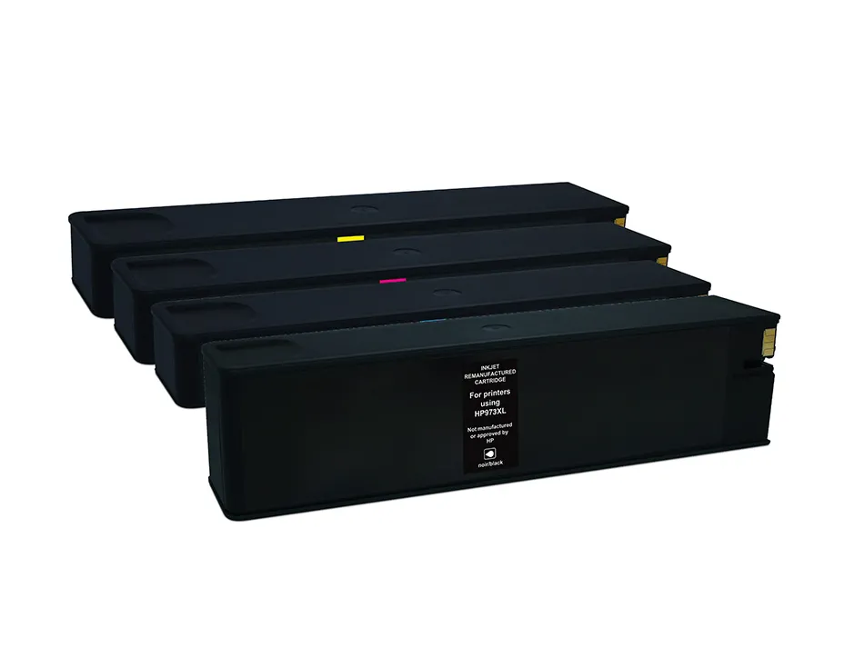 Cartouche q-connect jet d'encre compatible hp 973xl coloris noir/cyan/magenta/jaune pack