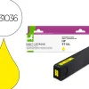 Cartouche q-connect jet d'encre compatible hp971xl 7200p coloris jaune
