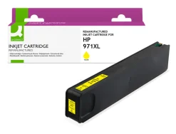 Cartouche q-connect jet d'encre compatible hp971xl 7200p coloris jaune