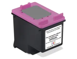 Cartouche q-connect jet d'encre compatible hp 62xl 400p couleur cyan/magenta/jaune