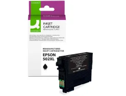 Cartouche q-connect jet d'encre compatible epson 502xl 800p couleur noir