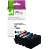 Cartouche q-connect jet d'encre compatible hp 912xl coloris noir/cyan/magenta/jaune pack