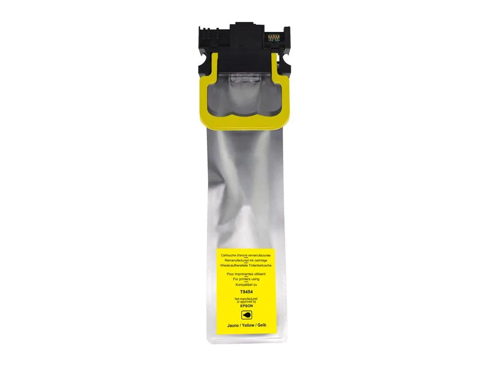 Cartouche q-connect jet d'encre compatible epson t945 6800p coloris jaune