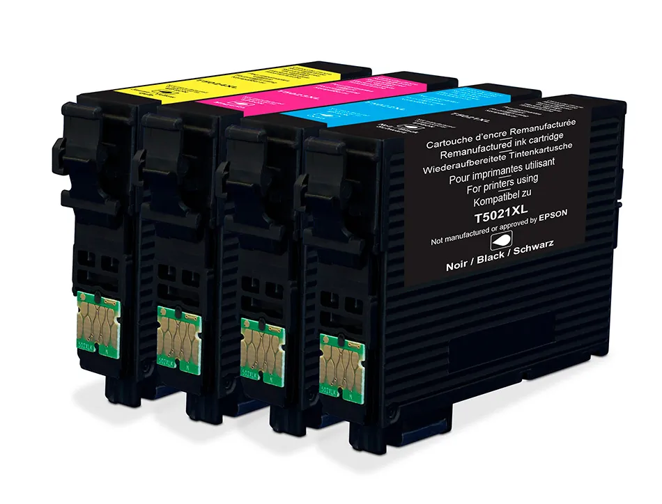Cartouche q-connect jet d'encre compatible epson 502xl couleur noir/cyan/magenta/jaune pack