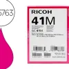 Cartouche ricoh gc41 jet d'encre 405763 pour sg3100/3110/7100 couleur magenta haute capacité 2200p