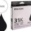 Cartouche ricoh gc-31k gel encre 405688 couleur noir 1920p