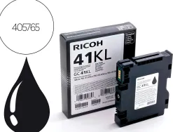 Cartouche ricoh gc41l jet d'encre 405765 pour sg2100n couleur noir 600p